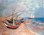 Ван Гог - Лодки в Сен - Мари